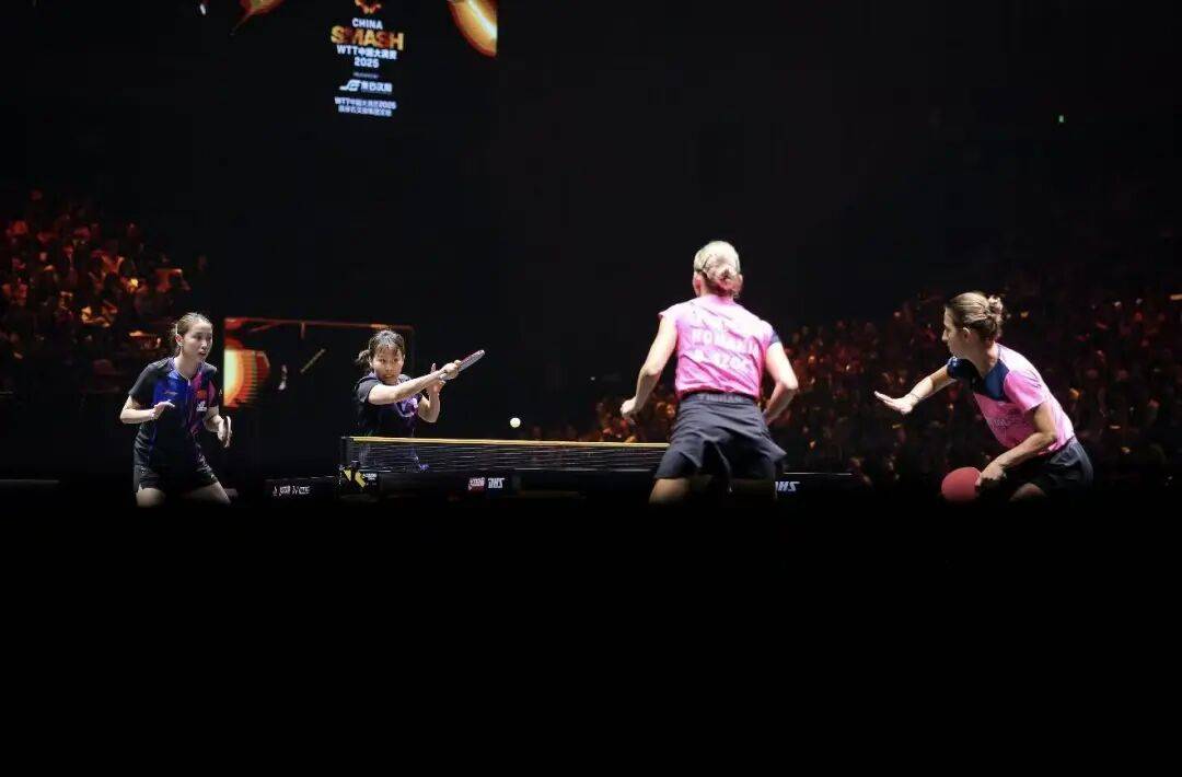 皇冠信用网登3代理_国乒提前锁定混双冠军皇冠信用网登3代理，男、女双打各有3对进4强 | WTT中国大满贯双打