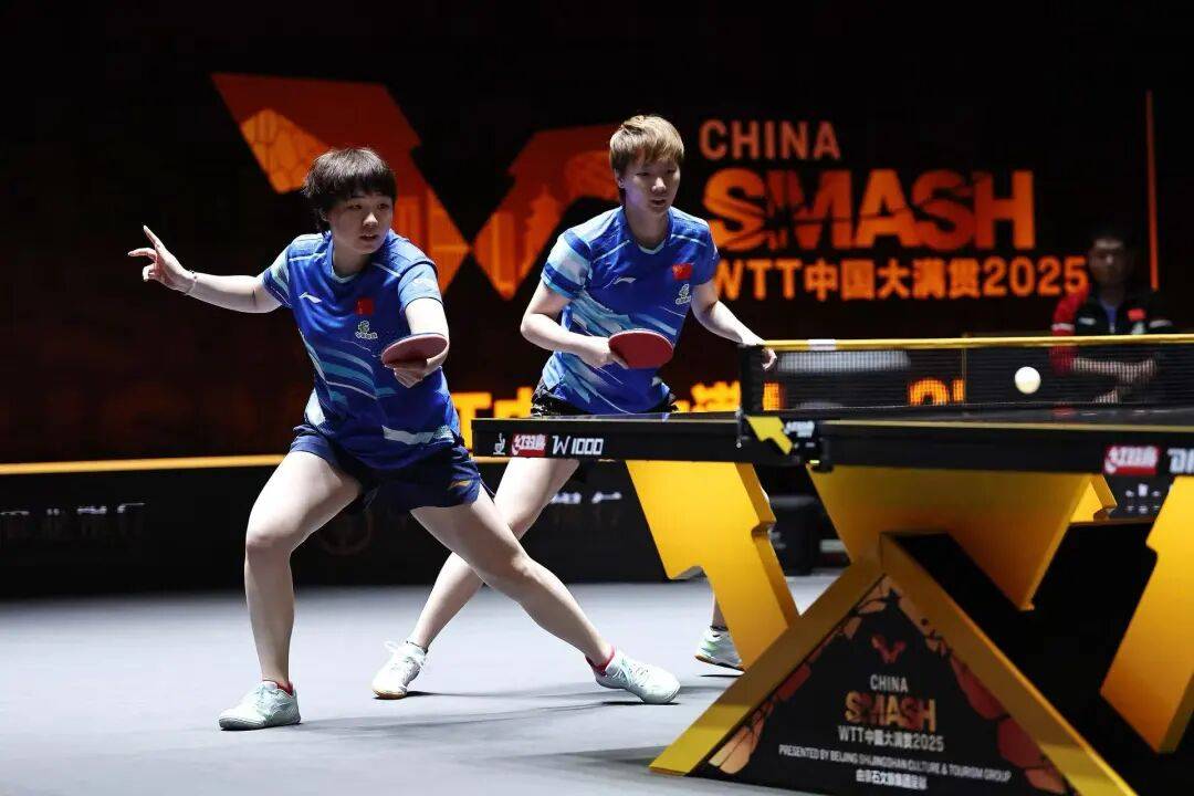 皇冠信用网登3代理_国乒提前锁定混双冠军皇冠信用网登3代理，男、女双打各有3对进4强 | WTT中国大满贯双打