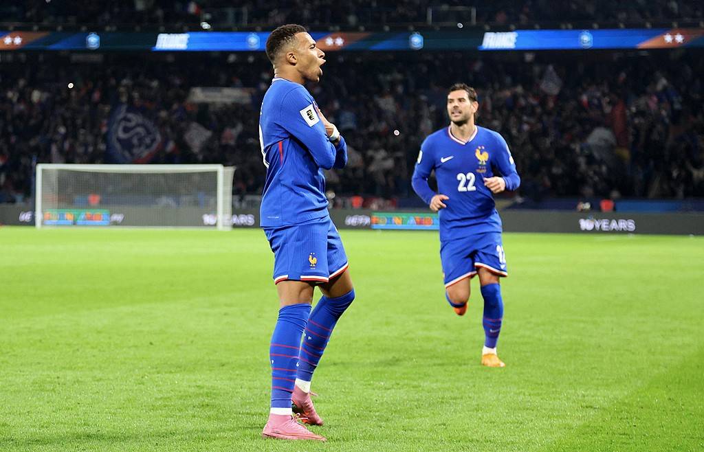 科索沃vs斯洛文尼亚_世预赛-姆巴佩传射+伤退拉比奥破门 法国3-0阿塞拜疆夺3连胜