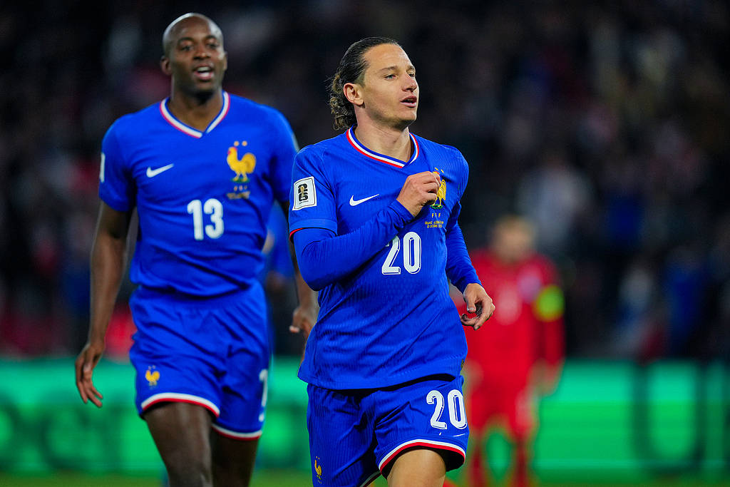 科索沃vs斯洛文尼亚_世预赛-姆巴佩传射+伤退拉比奥破门 法国3-0阿塞拜疆夺3连胜