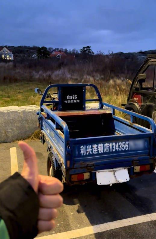 纳什维尔vs亚特兰大联_游客在瑞典小岛偶遇中国电动“三蹦子”：纳闷怎么运过去的纳什维尔vs亚特兰大联，车主还是外国人